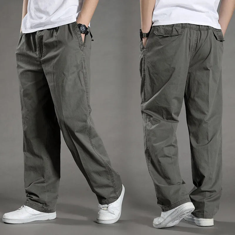 Pantaloni Cargo Uomo - Cotone Casual Estivi Tasconi