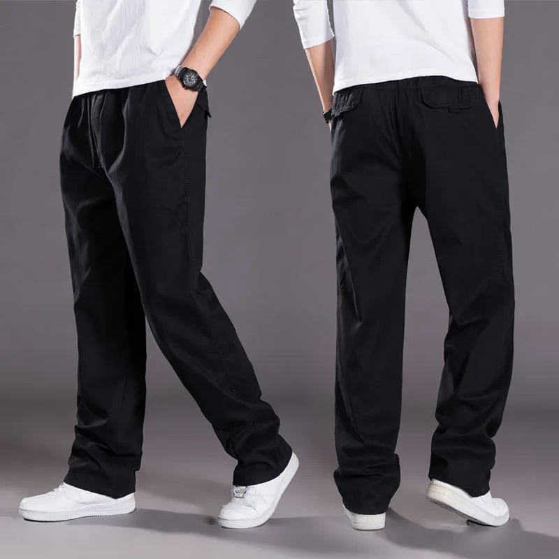 Pantaloni Cargo Uomo - Cotone Casual Estivi Tasconi