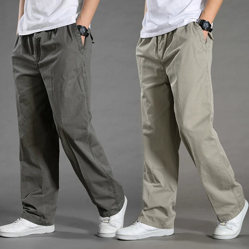 Pantaloni Cargo Uomo - Cotone Casual Estivi Tasconi