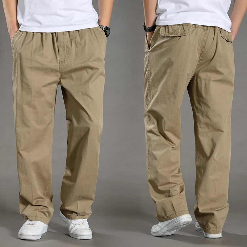 Pantaloni Cargo Uomo - Cotone Casual Estivi Tasconi