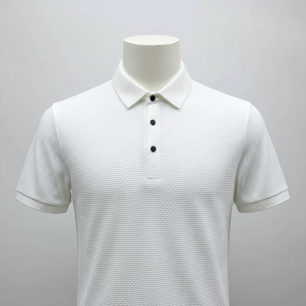 Polo Uomo Estiva - Tinta Unita Casual Traspirante